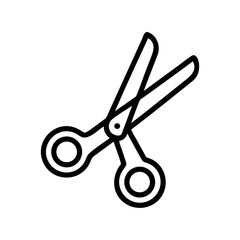 Scissors Icon for Creativity and Crafting Topics