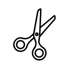 Scissors Icon for Creativity and Crafting Topics