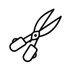 Scissors Icon for Creativity and Crafting Topics
