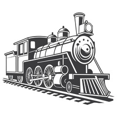 steam locomotive vector © Fahim