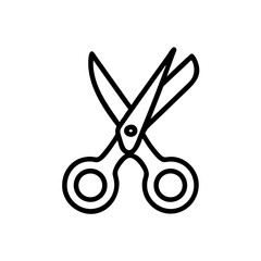Scissors Icon for Creativity and Crafting Topics