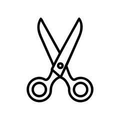 Scissors Icon for Creativity and Crafting Topics