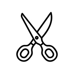 Scissors Icon for Creativity and Crafting Topics