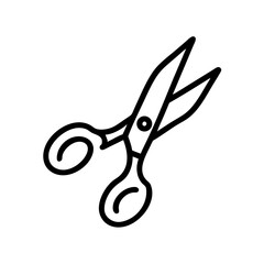 Scissors Icon for Creativity and Crafting Topics