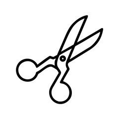 Scissors Icon for Creativity and Crafting Topics