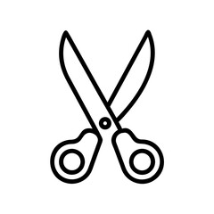 Scissors Icon for Creativity and Crafting Topics