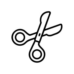 Scissors Icon for Creativity and Crafting Topics