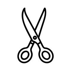 Scissors Icon for Creativity and Crafting Topics