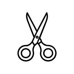 Scissors Icon for Creativity and Crafting Topics