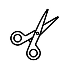 Scissors Icon for Creativity and Crafting Topics