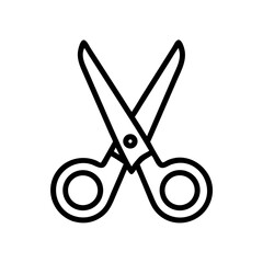 Scissors Icon for Creativity and Crafting Topics