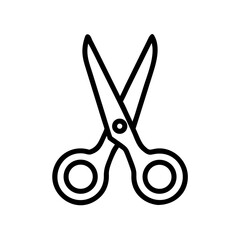 Scissors Icon for Creativity and Crafting Topics