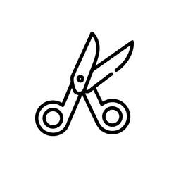 Scissors Icon for Creativity and Crafting Topics