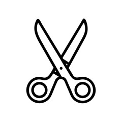 Scissors Icon for Creativity and Crafting Topics