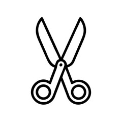 Scissors Icon for Creativity and Crafting Topics