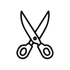 Scissors Icon for Creativity and Crafting Topics