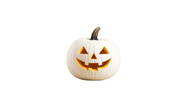 Beautifully arranged pumpkins on a white background.
