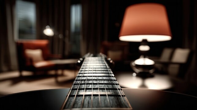 guitar grip on the room