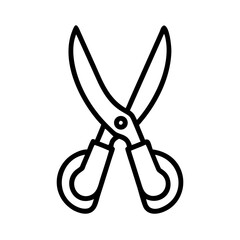 Scissors Icon for Creativity and Crafting Topics