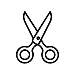 Scissors Icon for Creativity and Crafting Topics