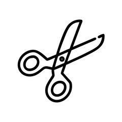 Scissors Icon for Creativity and Crafting Topics