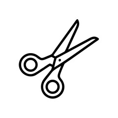 Scissors Icon for Creativity and Crafting Topics