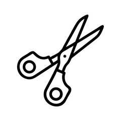 Scissors Icon for Creativity and Crafting Topics