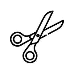 Scissors Icon for Creativity and Crafting Topics
