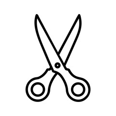 Scissors Icon for Creativity and Crafting Topics