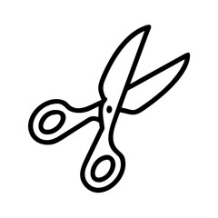 Scissors Icon for Creativity and Crafting Topics