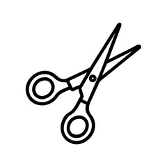 Scissors Icon for Creativity and Crafting Topics