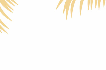 Obraz premium background with palm leaves