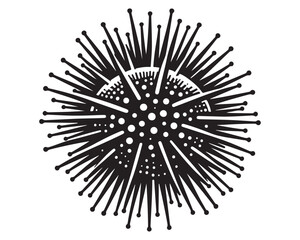 Obraz premium Sea Urchin 6.eps
