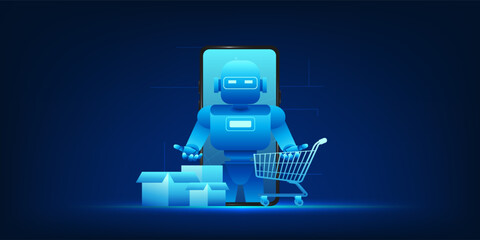 Future of E Commerce Artificial intelligence technology plays a role in helping analyze consumer behavior, recommend products, respond to chats, close sales, and enhance the online shopping experience