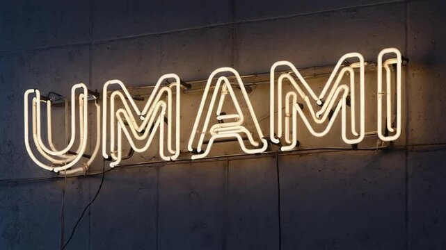 Umami flavor. Umami food.