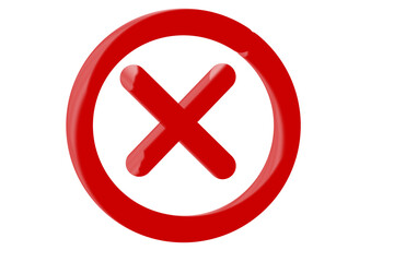 Transparent PNG Cross Icon — Minimal X Mark for Close, Cancel, Delete UI Button