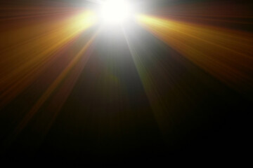 sun rays shining through the clouds, Abstract Light Beam Overlay with Radiant Sunrays, Sunlight overlay