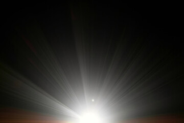 Shining Sunbeam Light Rays for Spiritual or Dramatic Scenes