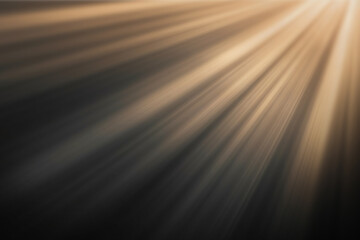 Cinematic Light Beam Overlay for Visual Effects, Abstract Sunburst Overlay with Warm Golden Hues