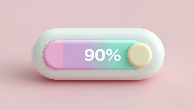 Pastel 90% progress bar (1)