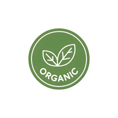Go green with this organic certified label, perfect for your eco friendly business and products