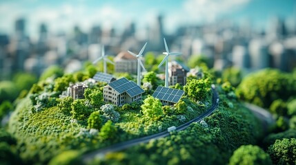 Green City: Sustainable Energy Solutions