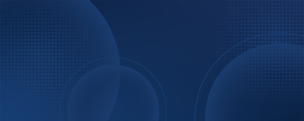 Abstract blue circle background. Vector illustration design