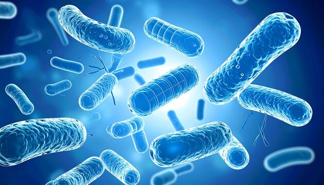 Microbial cells in motion