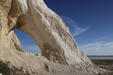 View of Tuzbair Arch, Mangystau, Kazakhstan