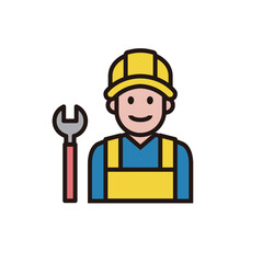 수리기사 아이콘