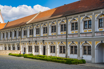 Buildings of the monastery complex in Waldsassen in the Upper Palatinate