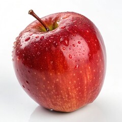 Fresh and Juicy Apples in Bright Light