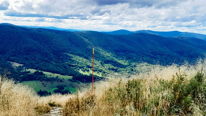 Beautiful view of the Polish Bieszczady Mountains. © Jan