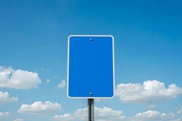 Blue parking sign. Parking sign over blue sky with room for text